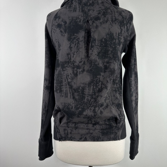 Lululemon To Class Jacket Sea Bed Black Deep Coal / Black w/Thumb Holes Sz 6 - Picture 10 of 15